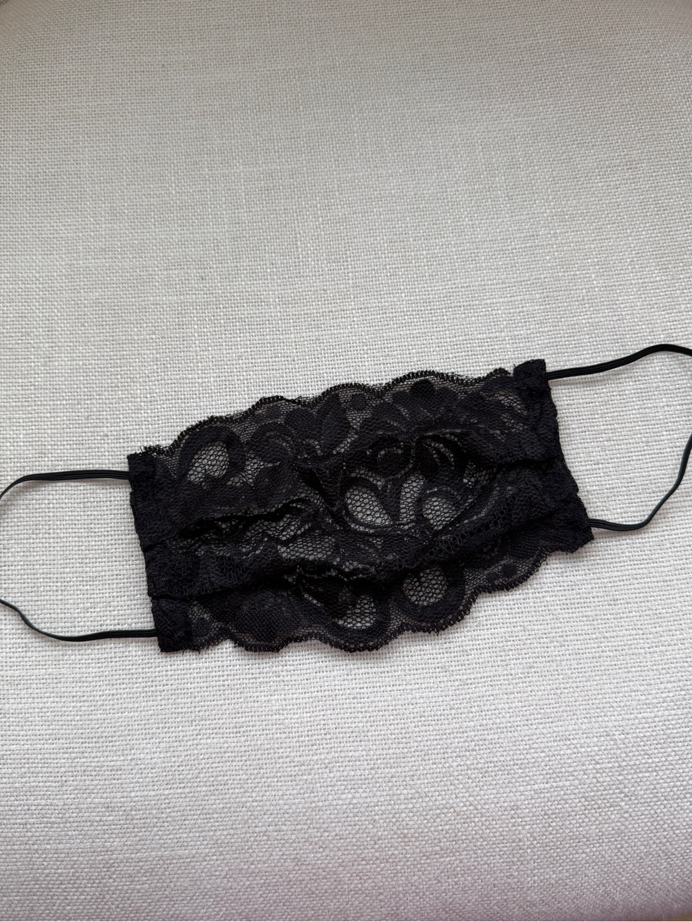 Black Lace Face Mask